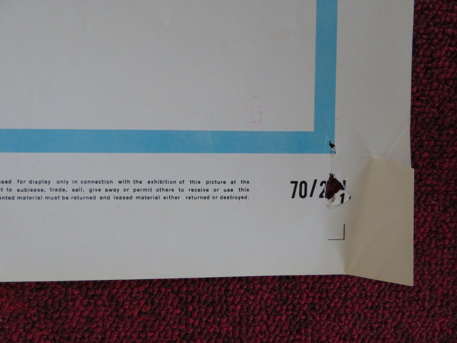 THE HAWAIIANS FOLDED US ONE SHEET POSTER CHARLTON HESTON TINA CHEN 1970 Rendezvous Cinema Movie posters