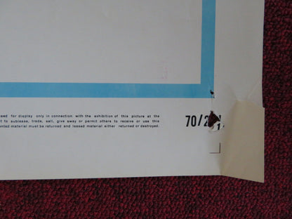 THE HAWAIIANS FOLDED US ONE SHEET POSTER CHARLTON HESTON TINA CHEN 1970 Rendezvous Cinema Movie posters