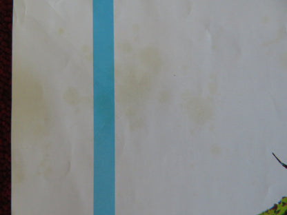 THE HAWAIIANS FOLDED US ONE SHEET POSTER CHARLTON HESTON TINA CHEN 1970 Rendezvous Cinema Movie posters