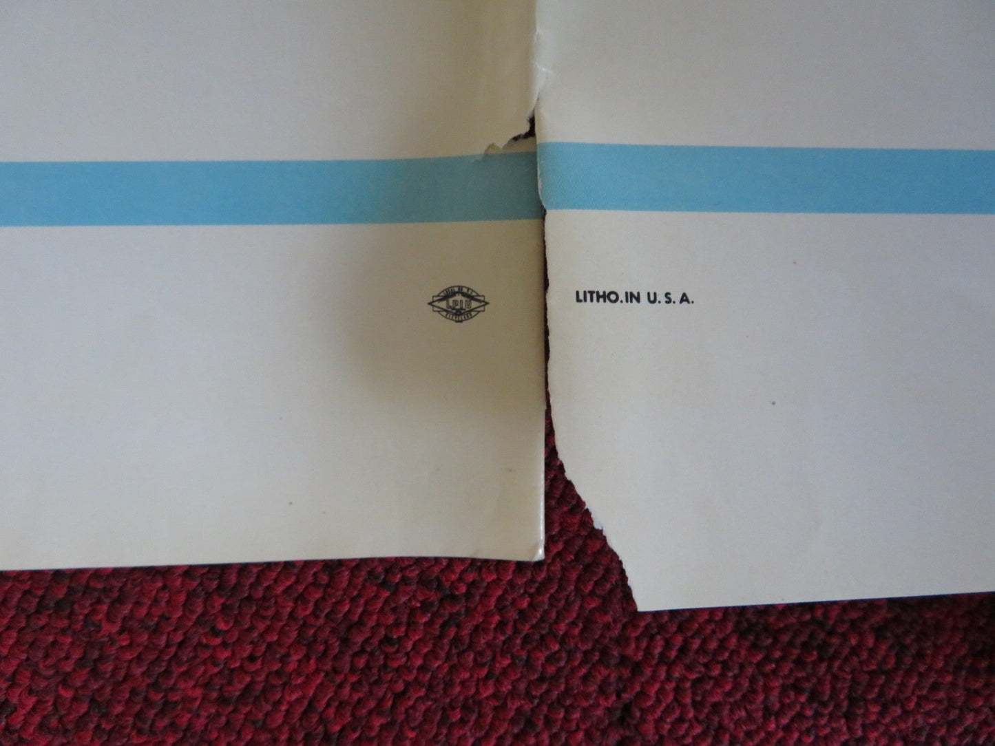 THE HAWAIIANS FOLDED US ONE SHEET POSTER CHARLTON HESTON TINA CHEN 1970 Rendezvous Cinema Movie posters