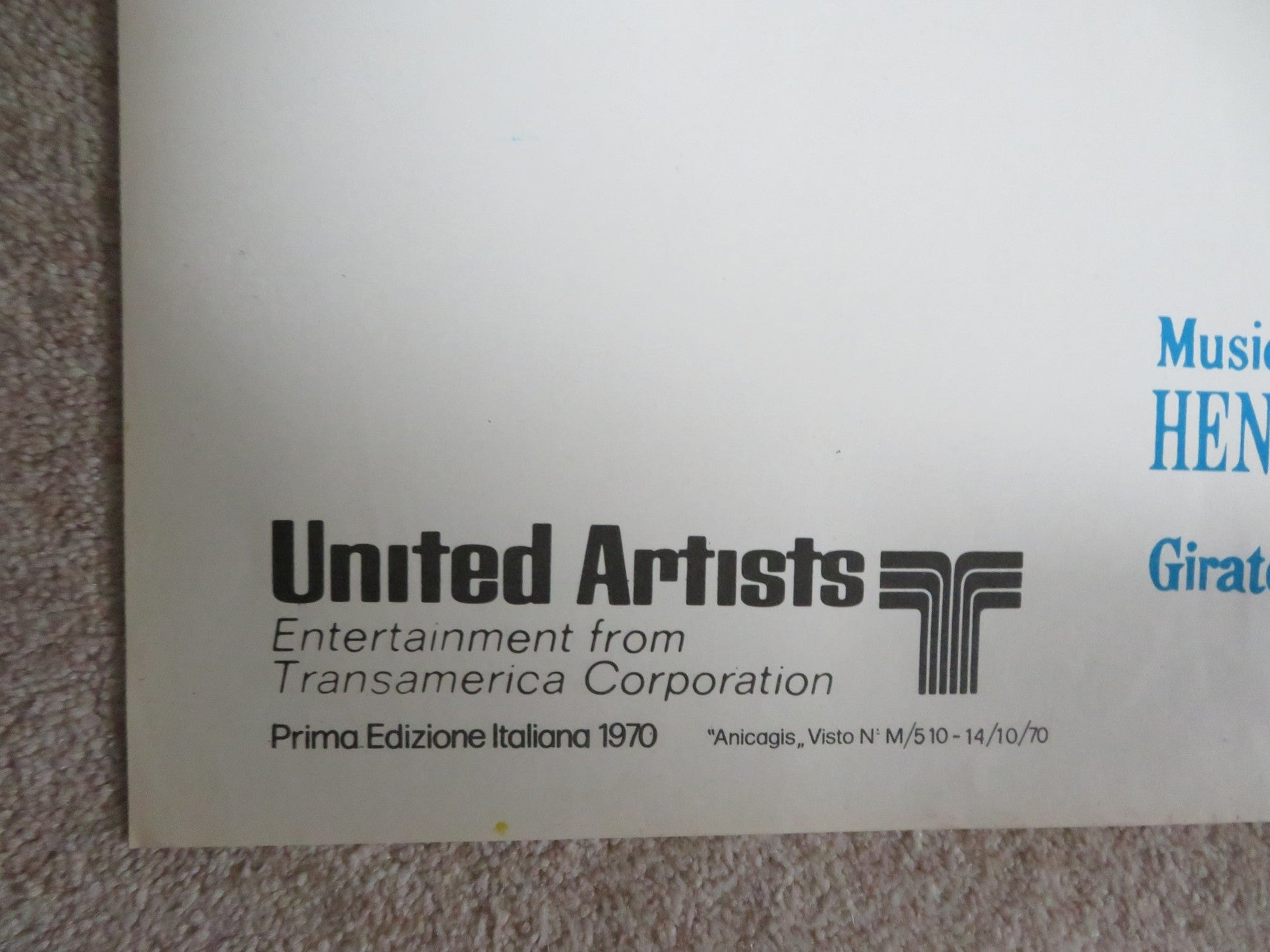 THE HAWAIIANS ITALIAN 2 FOGLIO POSTER CHARLTON HESTON TINA CHEN 1970 Rendezvous Cinema Movie posters