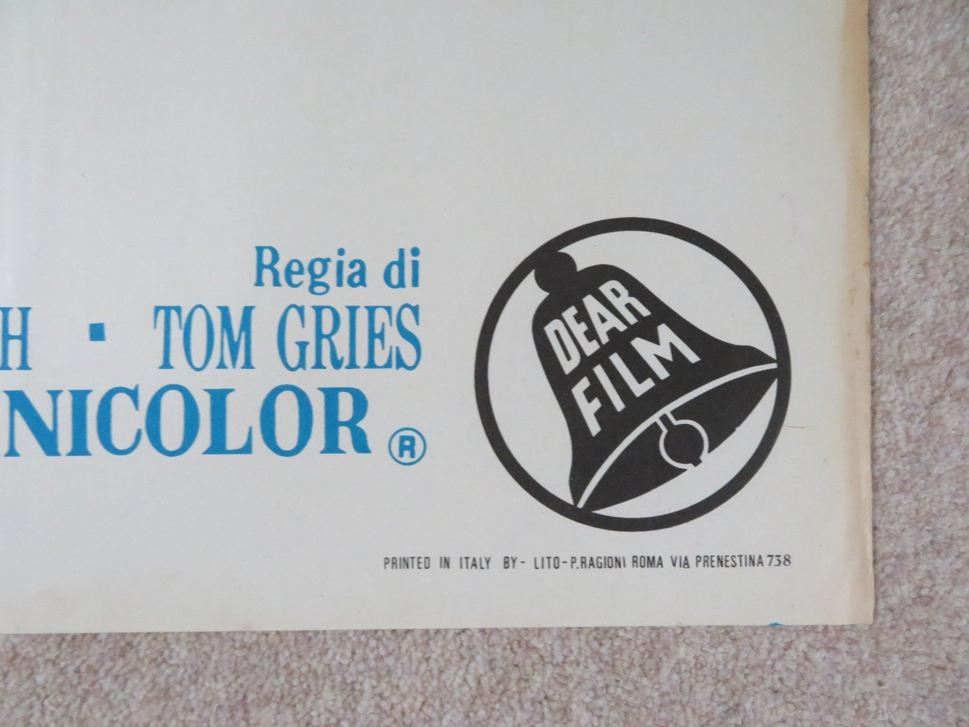 THE HAWAIIANS ITALIAN 2 FOGLIO POSTER CHARLTON HESTON TINA CHEN 1970 Rendezvous Cinema Movie posters