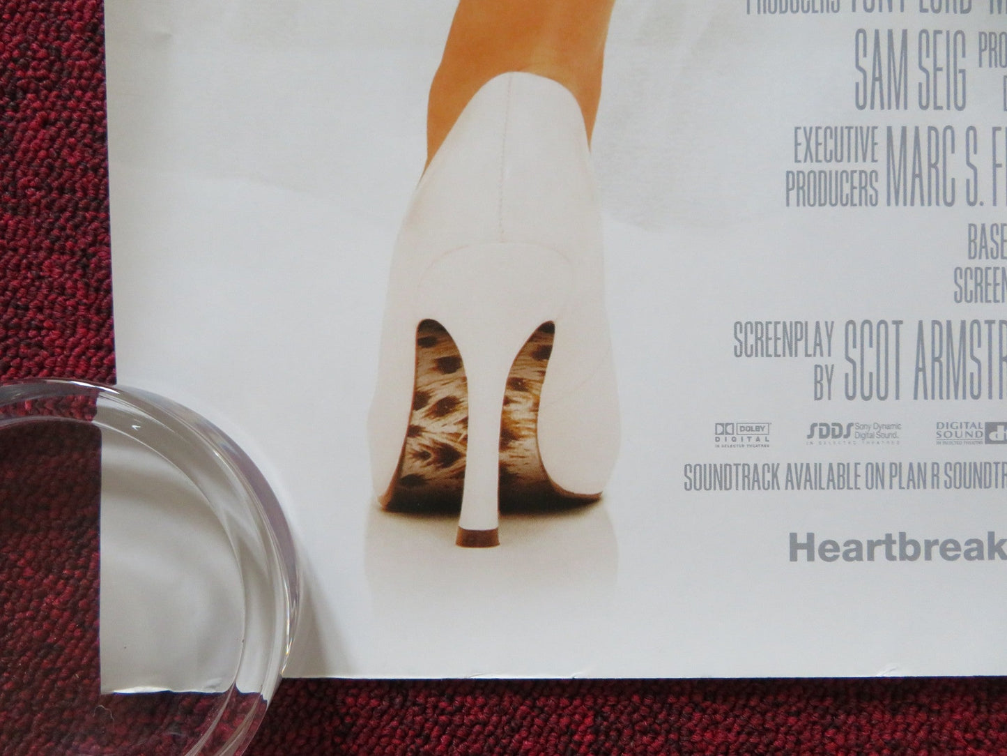 THE HEARTBREAK KID UK QUAD (30"x 40") ROLLED POSTER BEN STILLER 2007 Rendezvous Cinema Movie posters