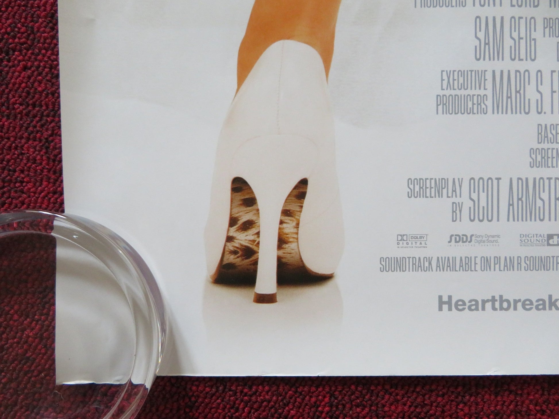 THE HEARTBREAK KID UK QUAD (30"x 40") ROLLED POSTER BEN STILLER 2007 Rendezvous Cinema Movie posters