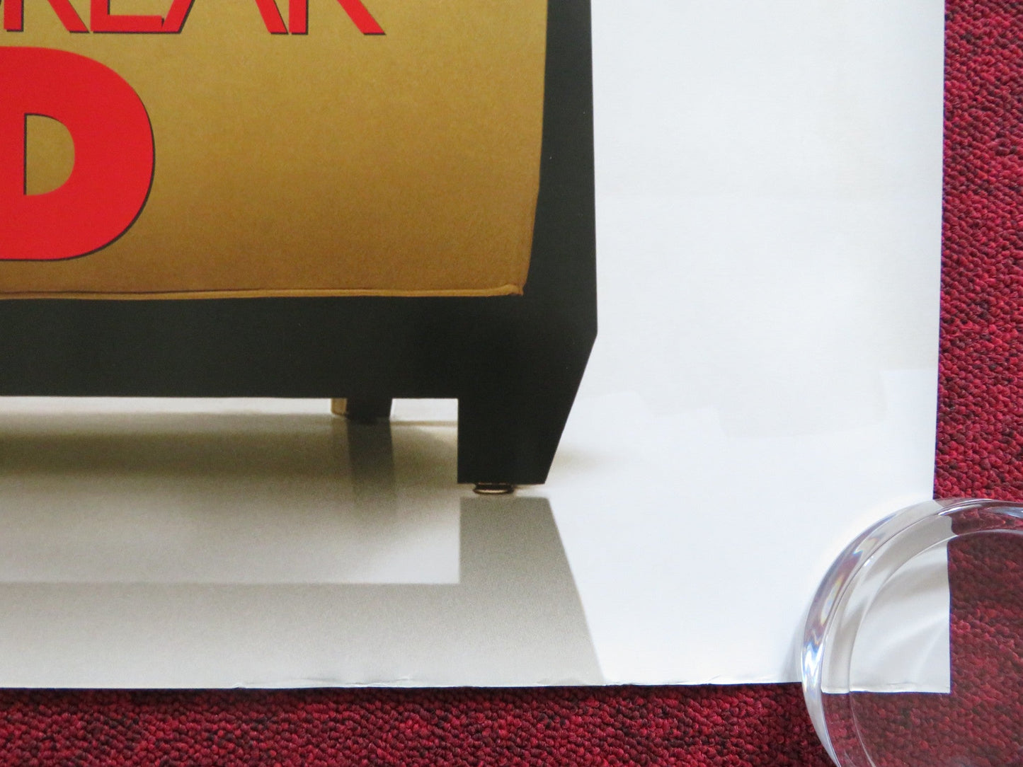 THE HEARTBREAK KID UK QUAD (30"x 40") ROLLED POSTER BEN STILLER 2007 Rendezvous Cinema Movie posters