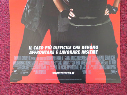 THE HEAT ITALIAN LOCANDINA POSTER SANDRA BULLOCK MELISSA MCCARTHY 2013 Rendezvous Cinema Movie posters
