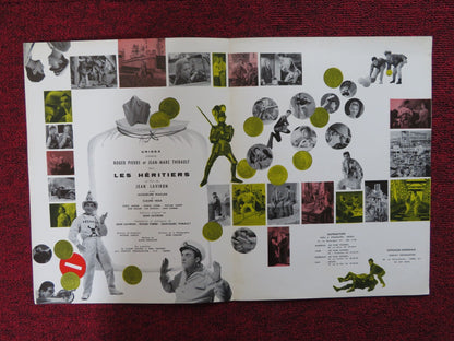 THE HEIRS FRENCH BROCHURE ROGER PIERRE JEAN - MARC THIBAULT 1960 Rendezvous Cinema Movie posters