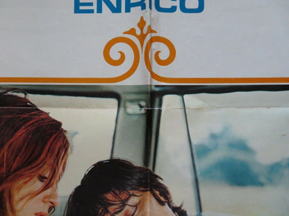 THE HELL BELOW FRENCH ONE SHEET FOLDED POSTER SERGE REGGIANI JULIET BERTO 1974 Movie posters