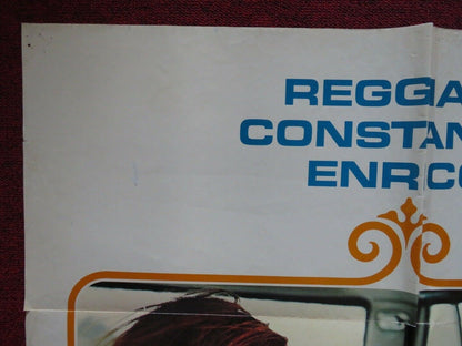 THE HELL BELOW FRENCH ONE SHEET FOLDED POSTER SERGE REGGIANI JULIET BERTO 1974 Movie posters