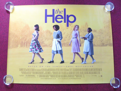 THE HELP UK QUAD (30"x 40") ROLLED POSTER EMMA STONE VIOLA DAVIS 2011 Rendezvous Cinema Movie posters