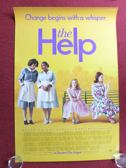 THE HELP US ONE SHEET ROLLED POSTER EMMA STONE VIOLA DAVIS 2011 Rendezvous Cinema Movie posters