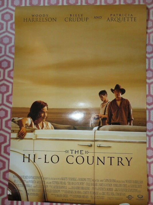 THE HI-LO COUNTRY US ONE SHEET ROLLED POSTER WOODY HARRELSON 1998 - Rendezvous Cinema