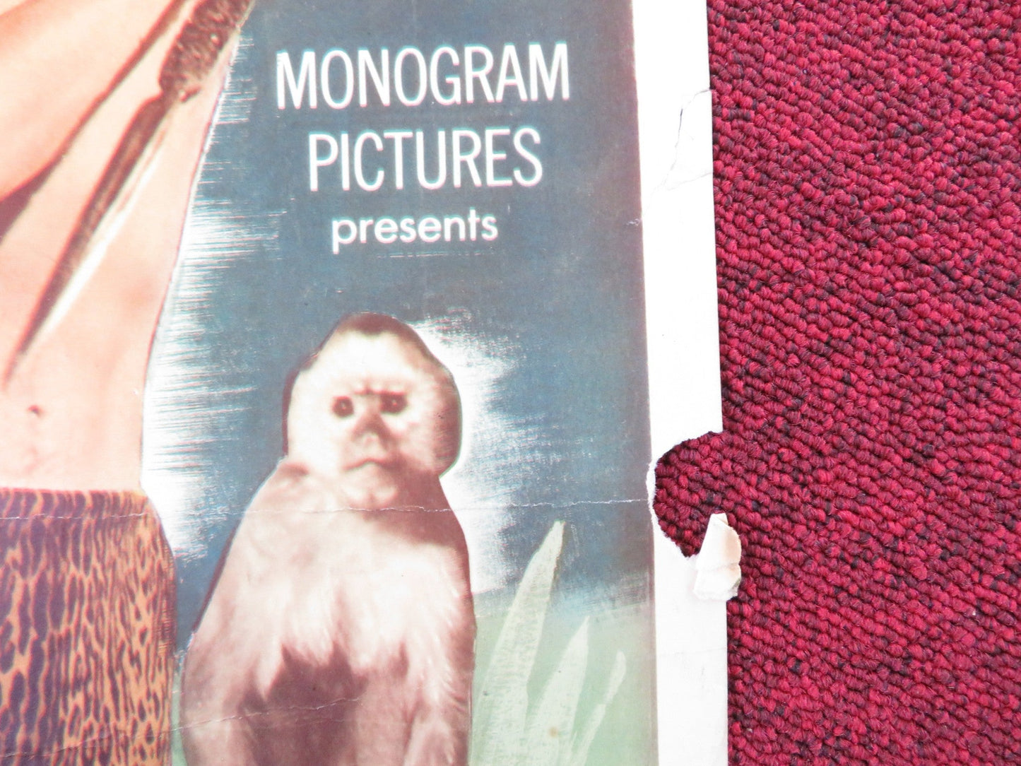 THE HIDDEN CITY US INSERT (14"x 36") POSTER JOHNNY SHEFFIELD SUE ENGLAND 1950 Rendezvous Cinema Movie posters