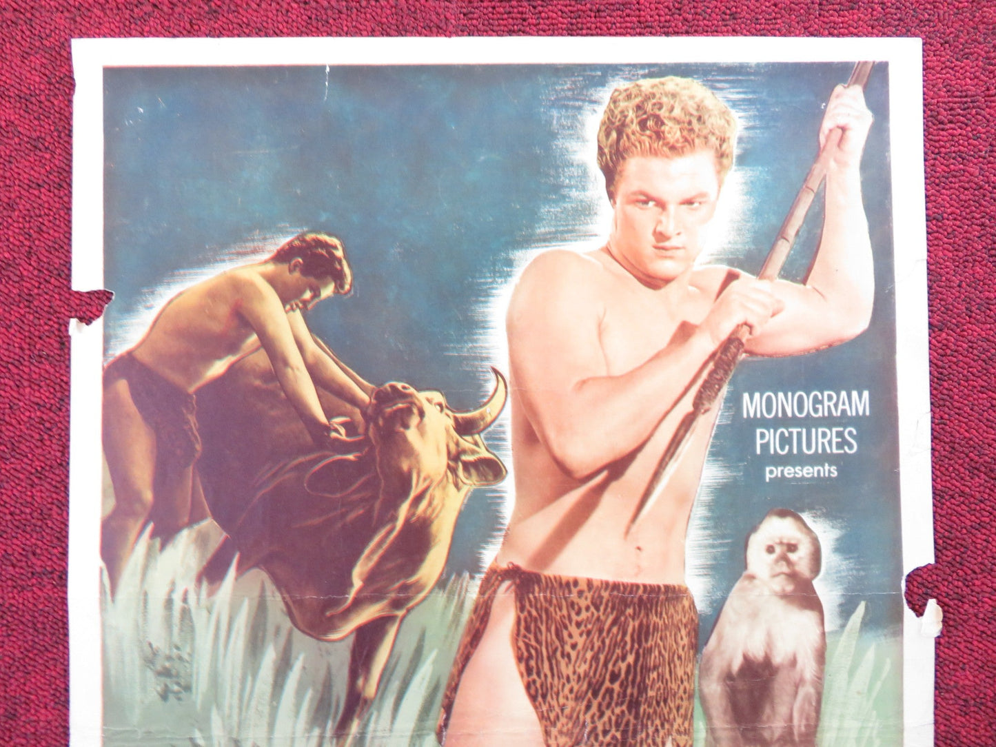 THE HIDDEN CITY US INSERT (14"x 36") POSTER JOHNNY SHEFFIELD SUE ENGLAND 1950 Rendezvous Cinema Movie posters