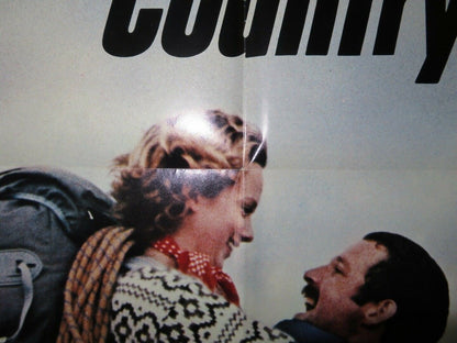 THE HIGH COUNTRY FOLDED US ONE SHEET POSTER TIMOTHY BOTTOMS LINDA PURL 1981 Movie posters