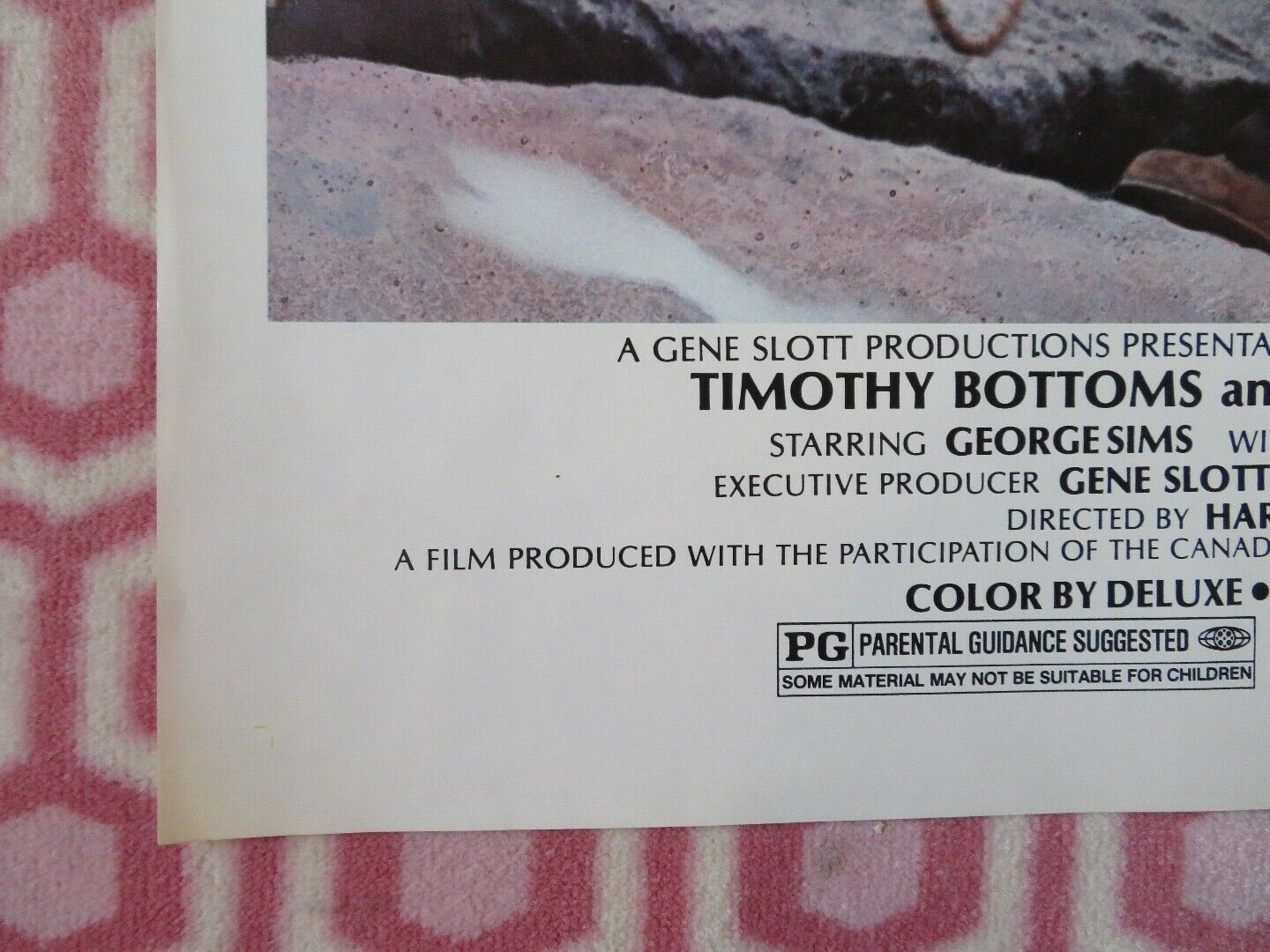 THE HIGH COUNTRY FOLDED US ONE SHEET POSTER TIMOTHY BOTTOMS LINDA PURL 1981 Movie posters