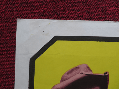 THE HILLS RUN RED FOLDED ARGENTINA ONE SHEET POSTER THOMAS HUNTER HENRY SILVA Rendezvous Cinema Movie posters