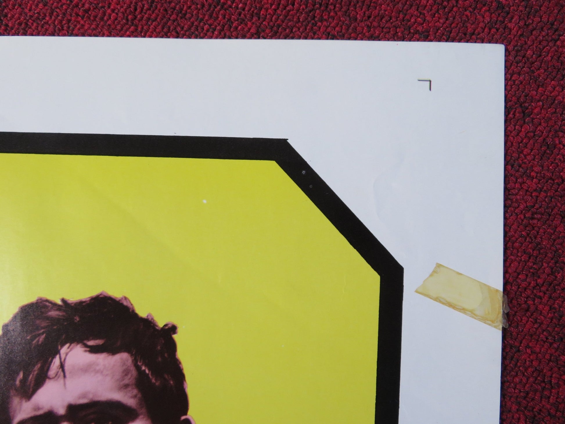 THE HILLS RUN RED FOLDED US ONE SHEET POSTER THOMAS HUNTER HENRY SILVA 1967 Rendezvous Cinema Movie posters