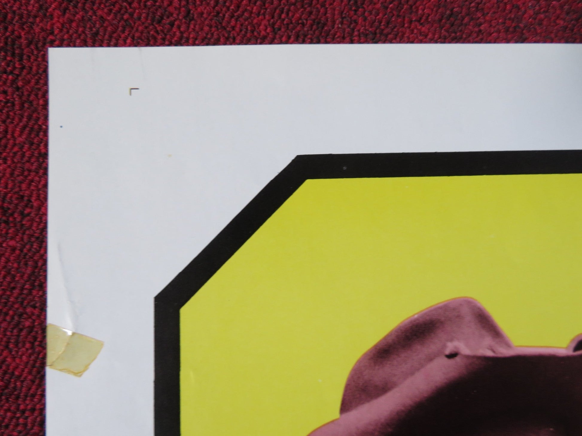 THE HILLS RUN RED FOLDED US ONE SHEET POSTER THOMAS HUNTER HENRY SILVA 1967 Rendezvous Cinema Movie posters