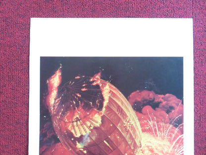 THE HINDENBURG - B ITALIAN LOCANDINA POSTER GEORGE C. SCOTT ANNE BANCROFT 1976 Rendezvous Cinema Movie posters