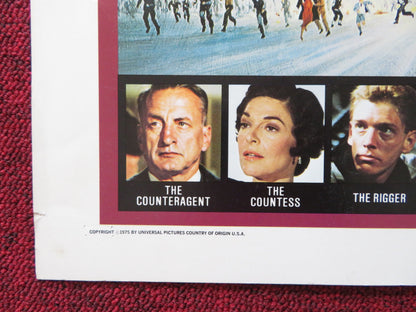 THE HINDENBURG US HALF SHEET (22"x 28") POSTER GEORGE C. SCOTT A. BANCROFT 1975 Rendezvous Cinema Movie posters