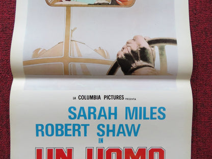 THE HIRELING ITALIAN LOCANDINA POSTER SARAH MILES ROBERT SHAW 1973 Rendezvous Cinema Movie posters