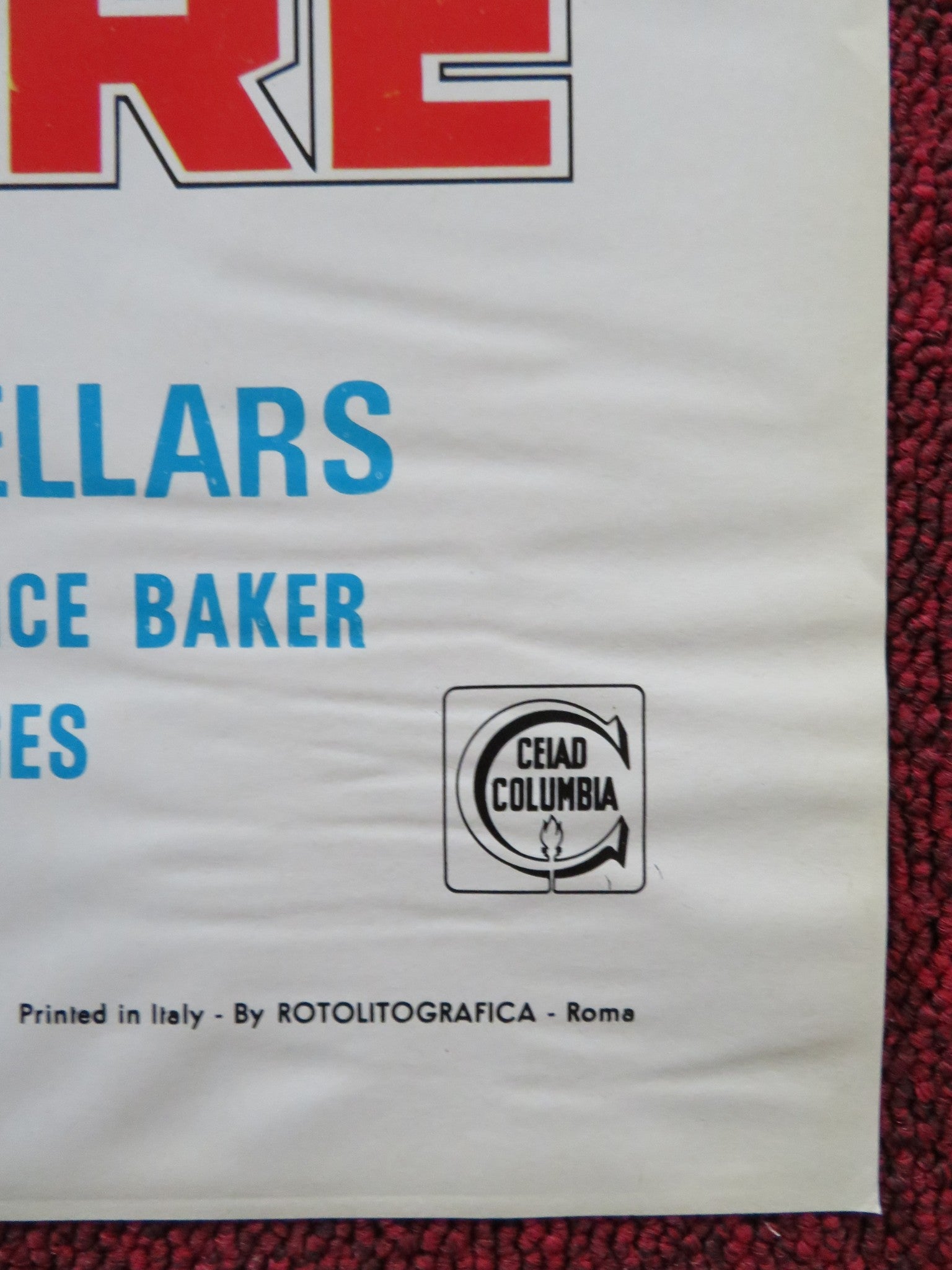 THE HIRELING ITALIAN LOCANDINA POSTER SARAH MILES ROBERT SHAW 1973 Rendezvous Cinema Movie posters