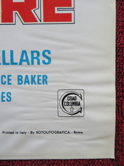 THE HIRELING ITALIAN LOCANDINA POSTER SARAH MILES ROBERT SHAW 1973 Rendezvous Cinema Movie posters