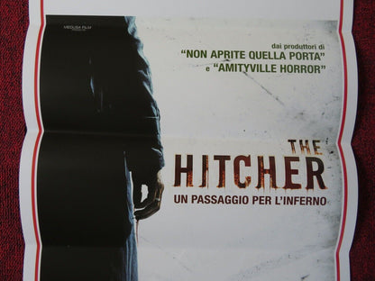 THE HITCHER ITALIAN LOCANDINA (27.5"x13") POSTER SEAN BEAN SOPHIA BUSH 2008 Movie posters