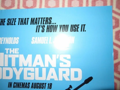 THE HITMAN'S BODYGUARD UK ONE SHEET (27"x 41") ROLLED POSTER RYAN REYNOLDS 2017 Rendezvous Cinema Movie posters