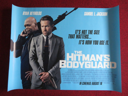 THE HITMAN'S BODYGUARD UK QUAD (30"x 40") ROLLED POSTER RYAN REYNOLDS 2017 Rendezvous Cinema Movie posters