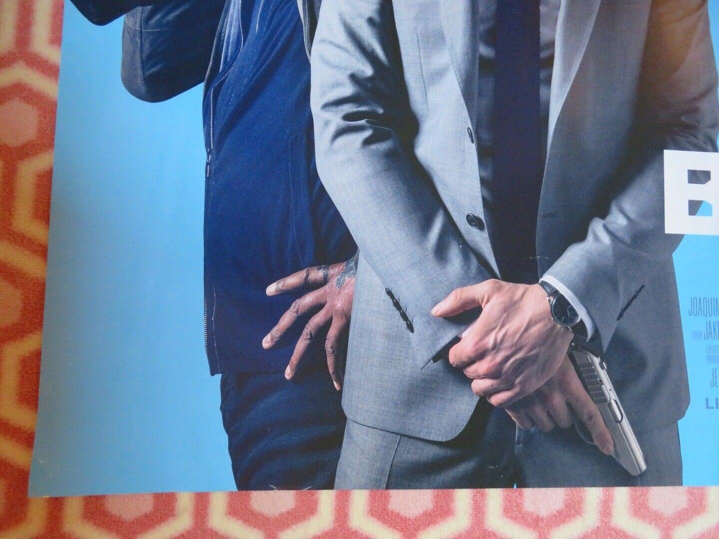 THE HITMANS'S BODYGUARD BRITISH QUAD (30"x 40") ROLLED POSTER RYAN REYNOLDS 2017 Movie posters