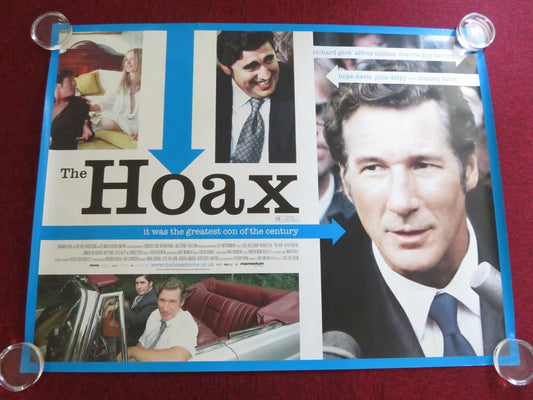 THE HOAX UK QUAD ROLLED POSTER RICHARD GERE HOPE DAVIS 2006 Rendezvous Cinema Movie posters