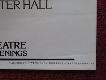 THE HOMECOMING FOLDED US ONE SHEET POSTER CYRIL CUSACK IAN HOLM 1973 - Rendezvous Cinema