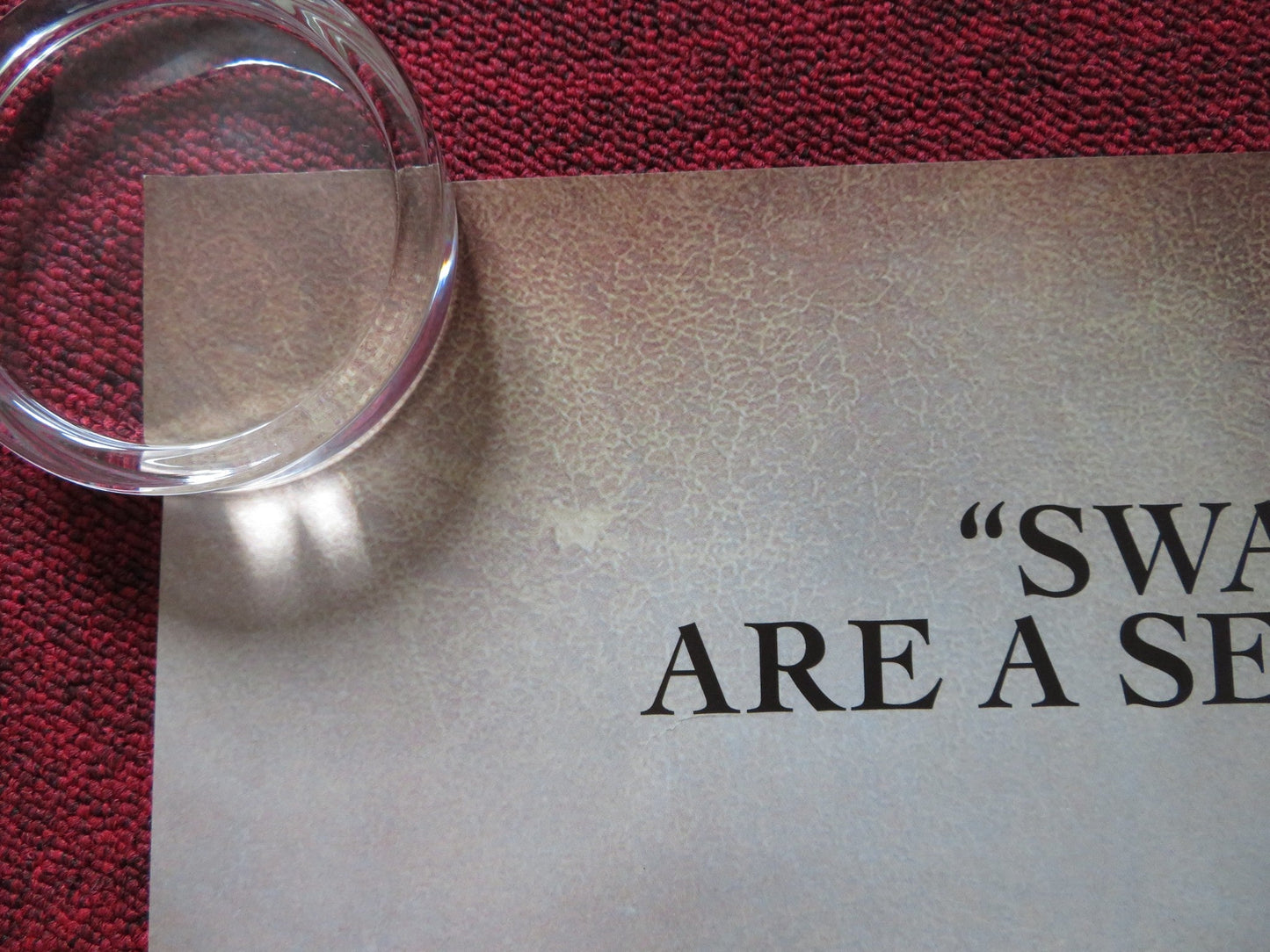 THE HOMESMAN UK QUAD (30"x 40") ROLLED POSTER TOMMY LEE JONES HILARY SWANK 2014 Rendezvous Cinema Movie posters