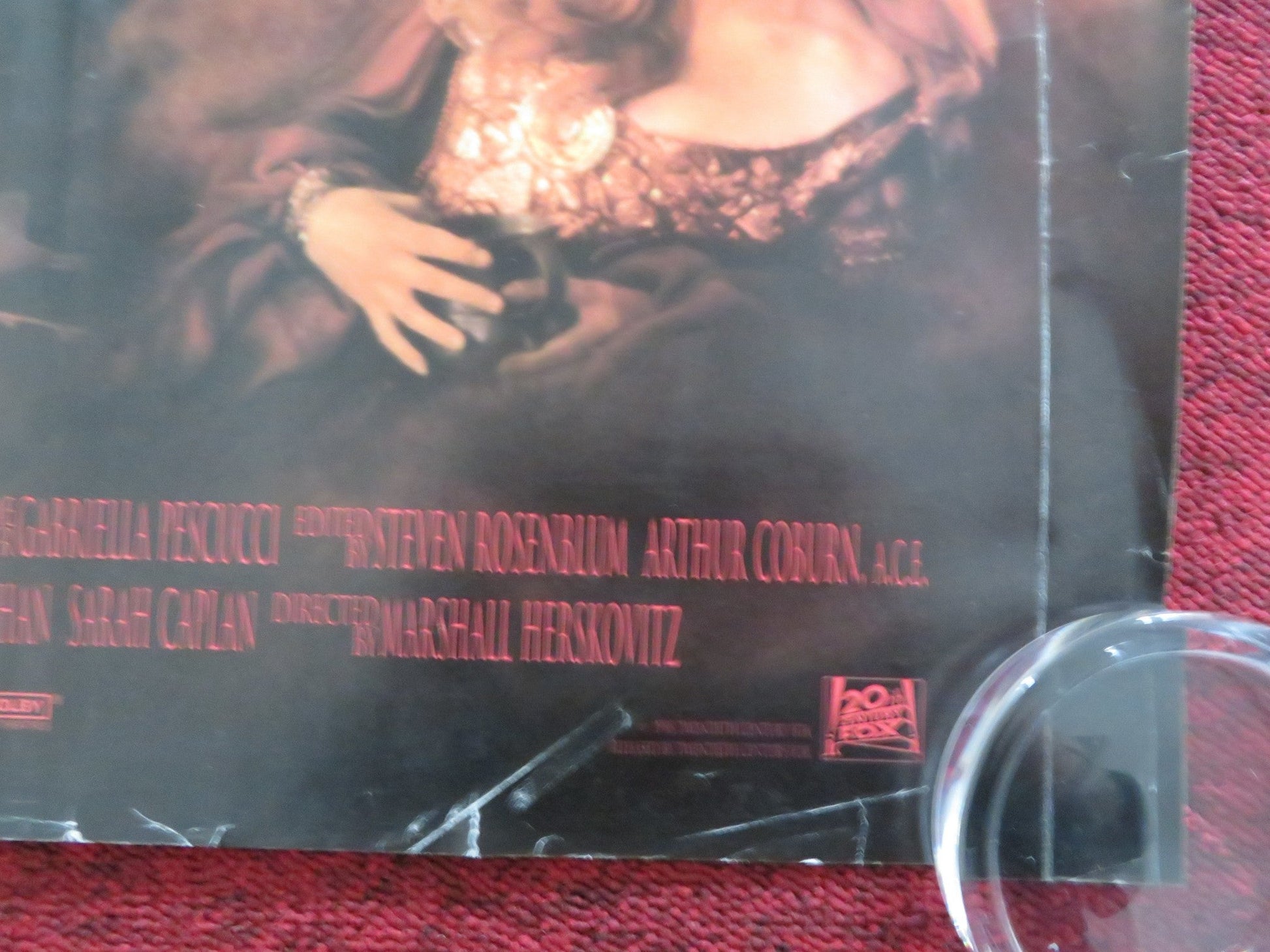 THE HONEST COURTESAN UK QUAD (30"x 40") ROLLED POSTER RUFUS SEWELL 1998 Rendezvous Cinema Movie posters