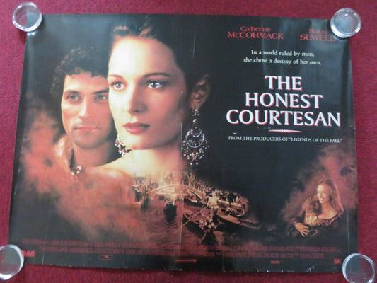 THE HONEST COURTESAN UK QUAD (30"x 40") ROLLED POSTER RUFUS SEWELL 1998 Rendezvous Cinema Movie posters