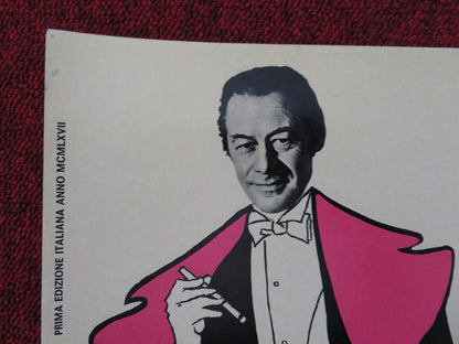 THE HONEY POT / MASQUERADE - B ITALIAN FOTOBUSTA POSTER REX HARRISON 1967 Movie posters