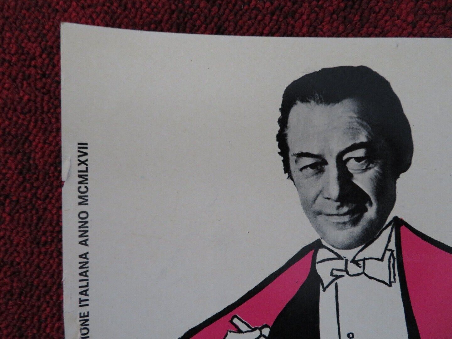 THE HONEY POT / MASQUERADE - C ITALIAN FOTOBUSTA POSTER REX HARRISON 1967 Movie posters