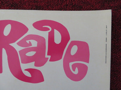 THE HONEY POT / MASQUERADE - C ITALIAN FOTOBUSTA POSTER REX HARRISON 1967 Movie posters