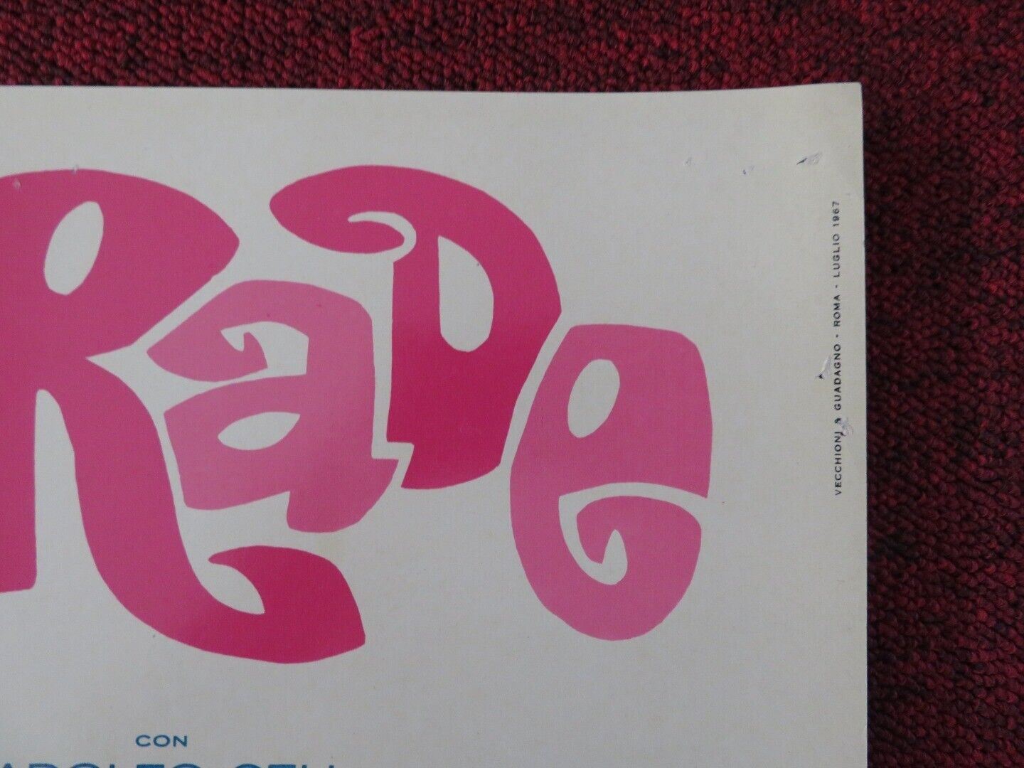 THE HONEY POT / MASQUERADE - D ITALIAN FOTOBUSTA POSTER REX HARRISON 1967 Movie posters