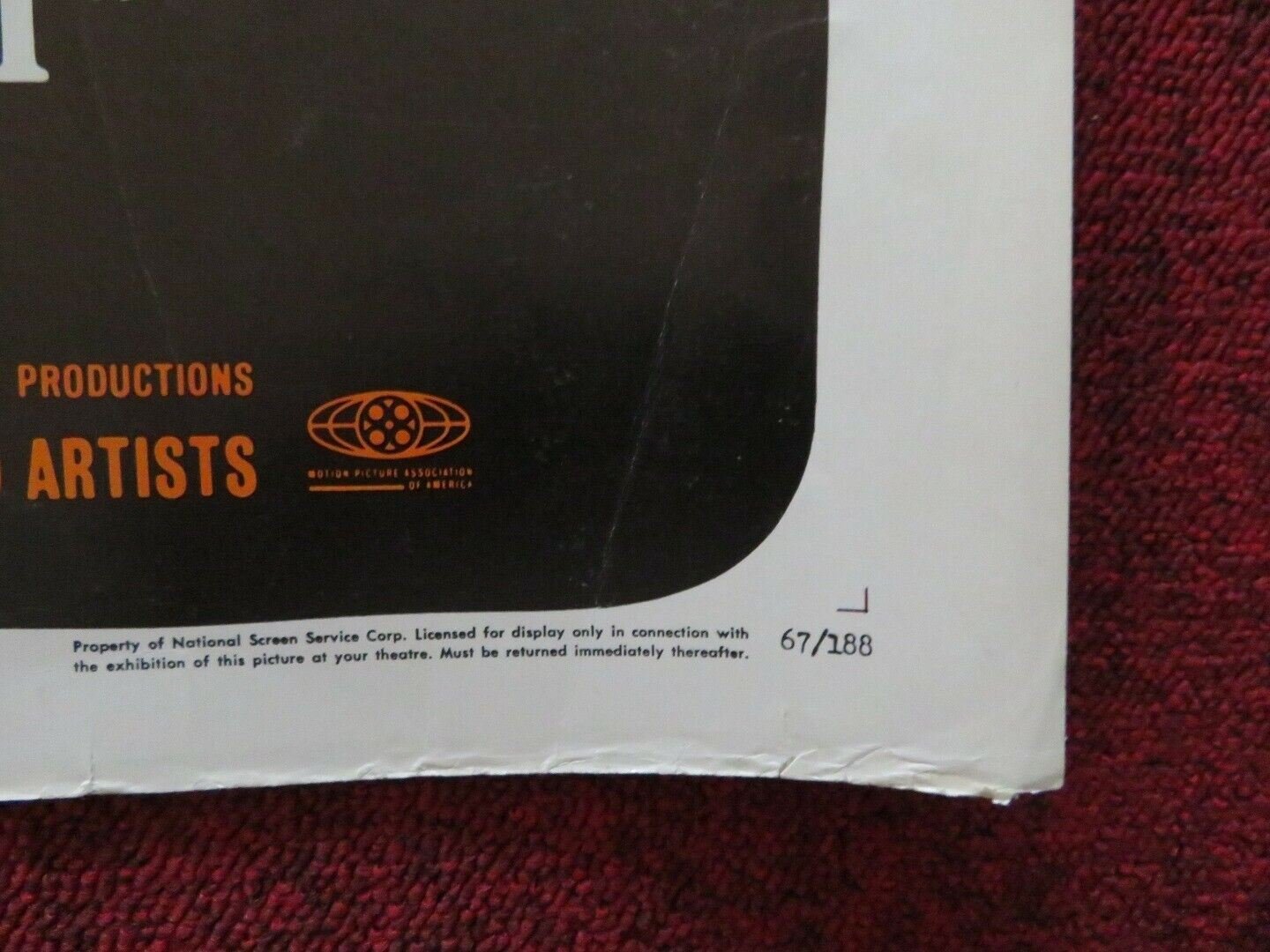 THE HONEY POT US HALF SHEET (22"x 28") POSTER REX HARRISON MAGGIE SMITH 1967 Movie posters