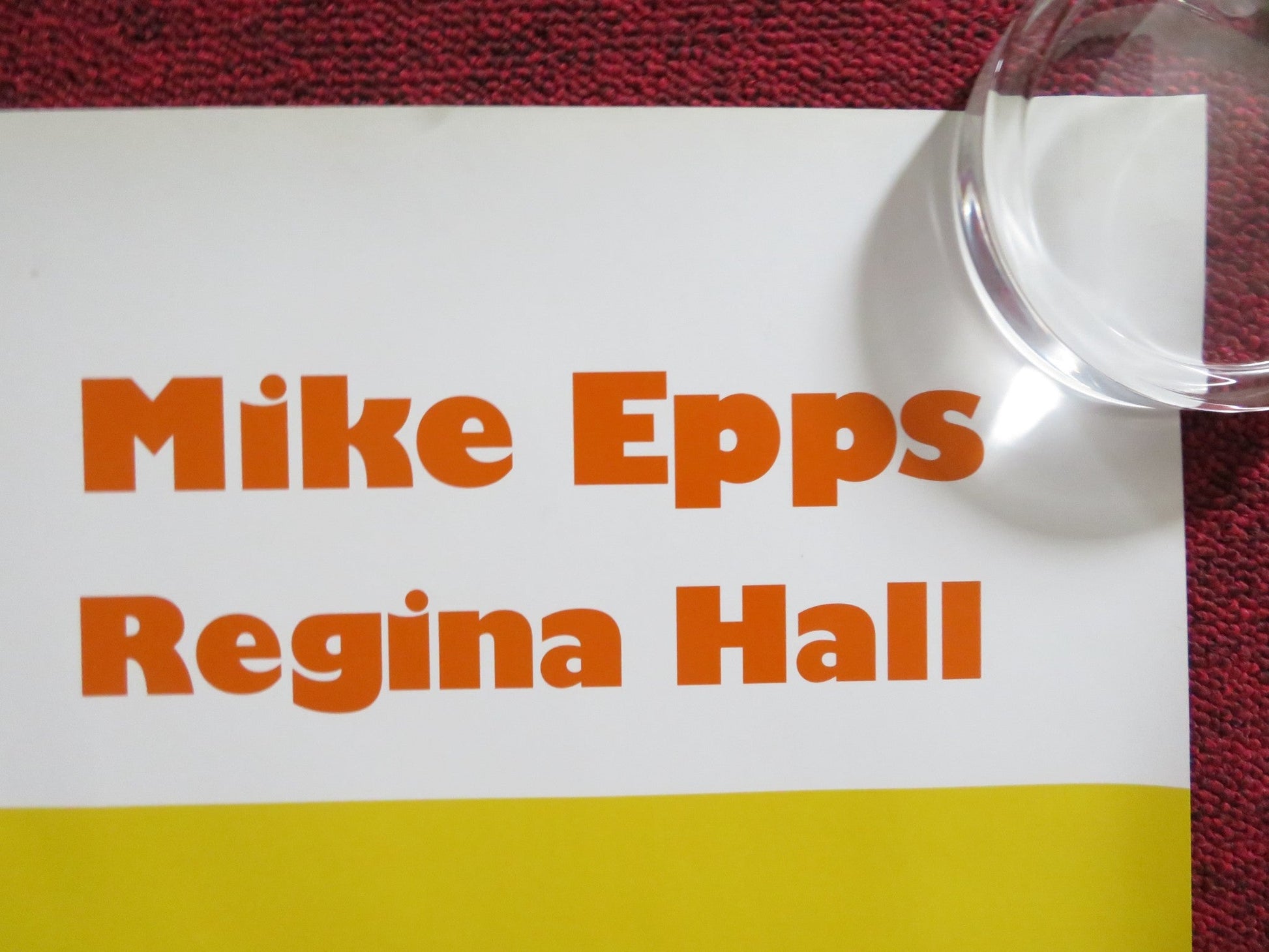 THE HONEYMOONERS UK QUAD (30"x 40") ROLLED POSTER CEDRIC THE ENTERTAINER 2005 Rendezvous Cinema Movie posters