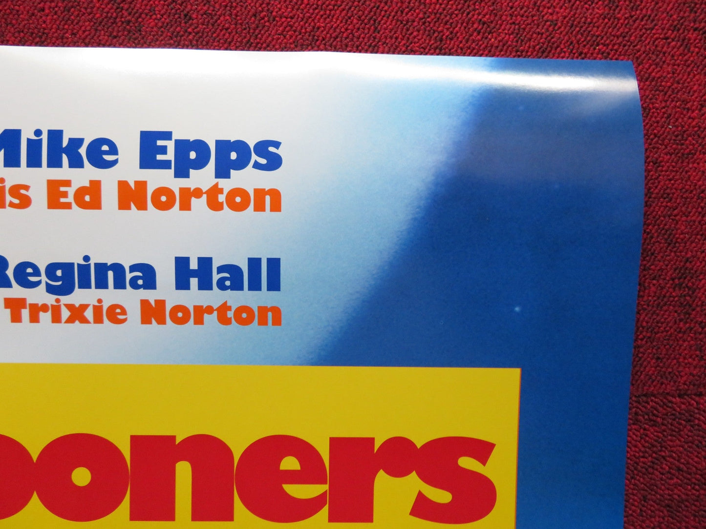 THE HONEYMOONERS US ONE SHEET ROLLED POSTER MIKE EPPS REGINA HALL 2005 Rendezvous Cinema Movie posters