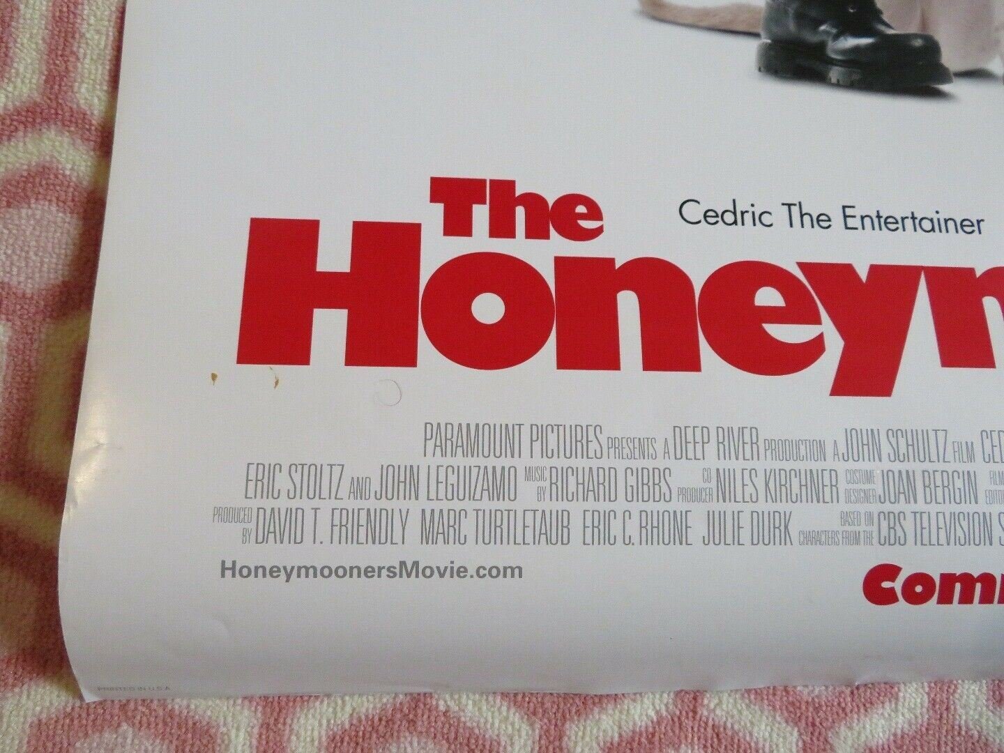 THE HONEYMOONERS US ROLLED POSTER CEDRIC THE ENTERTAINER MIKE EPPS 2005 Movie posters