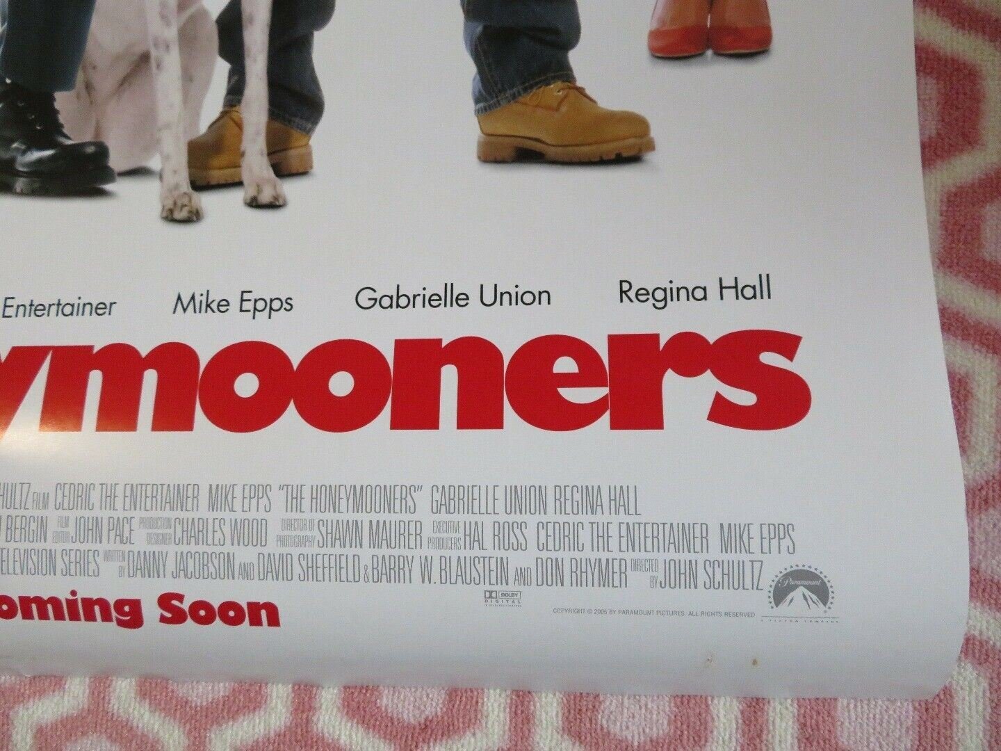 THE HONEYMOONERS US ROLLED POSTER CEDRIC THE ENTERTAINER MIKE EPPS 2005 Movie posters