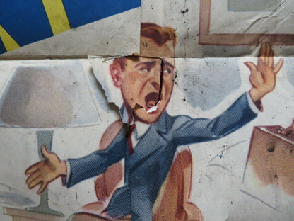 THE HONEYMOON'S OVER FOLDED US ONE SHEET POSTER STUART ERWIN M. WEAVER 1939 - Rendezvous Cinema