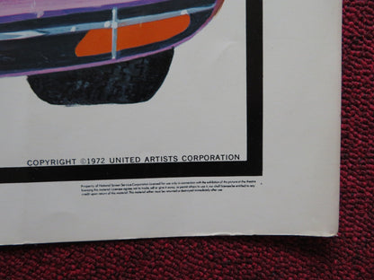 THE HONKERS US HALF SHEET (22"x 28") POSTER JAMES COBURN LOIS NETTLETON 1972 Rendezvous Cinema Movie posters