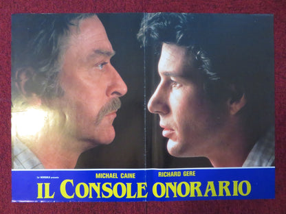 THE HONORARY CONSUL - D ITALIAN FOTOBUSTA POSTER MICHAEL CAINE RICHARD GERE 1983 Rendezvous Cinema Movie posters