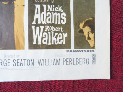 THE HOOK HALF SHEET (22"x 28") POSTER KIRK DOUGLAS NICK ADAMS 1963 Rendezvous Cinema Movie posters